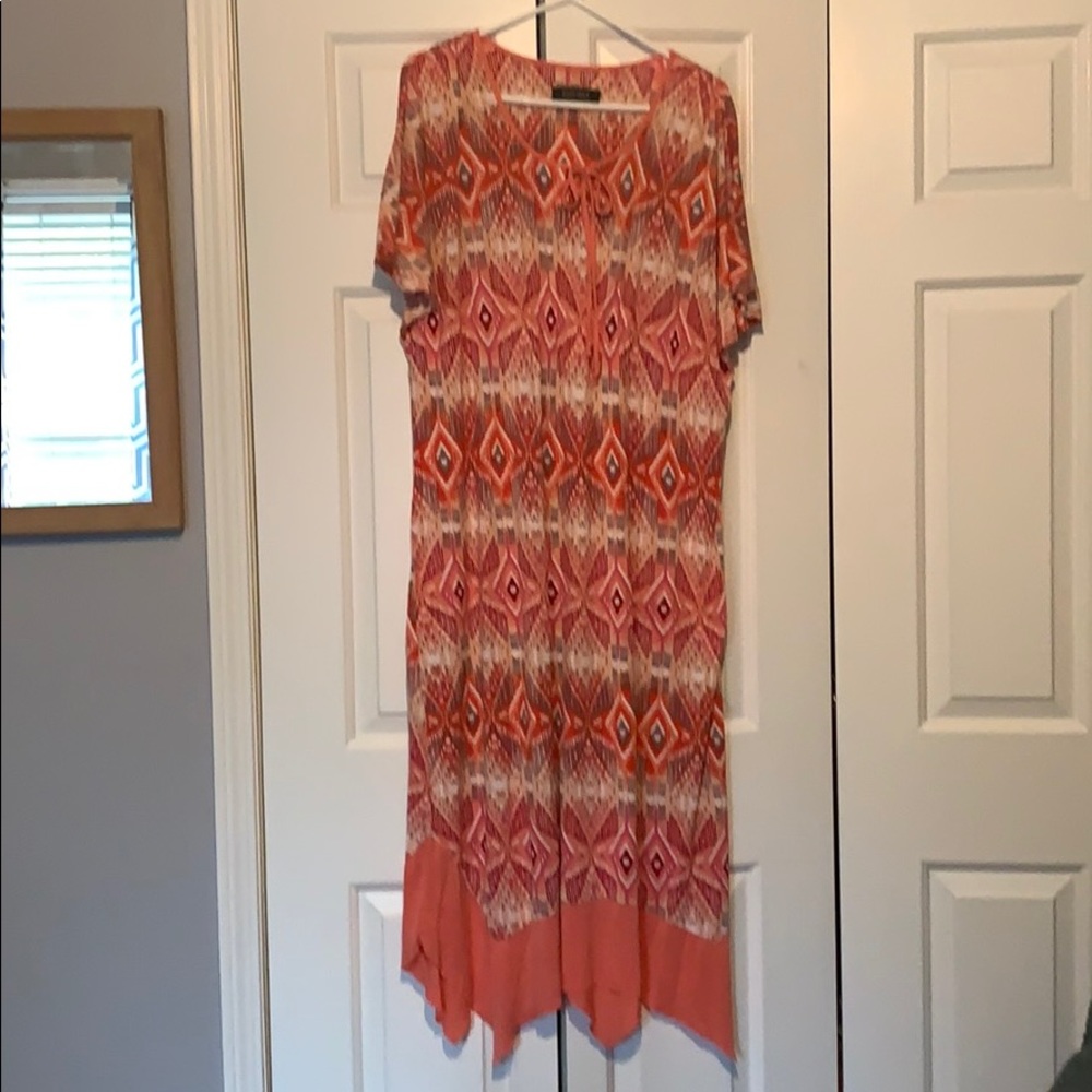 Ellen Tracy Caftan Gown